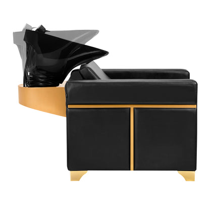 Friseur-Waschstuhl Toledo schwarz