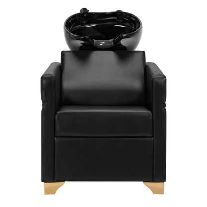 Friseur-Waschstuhl Toledo schwarz