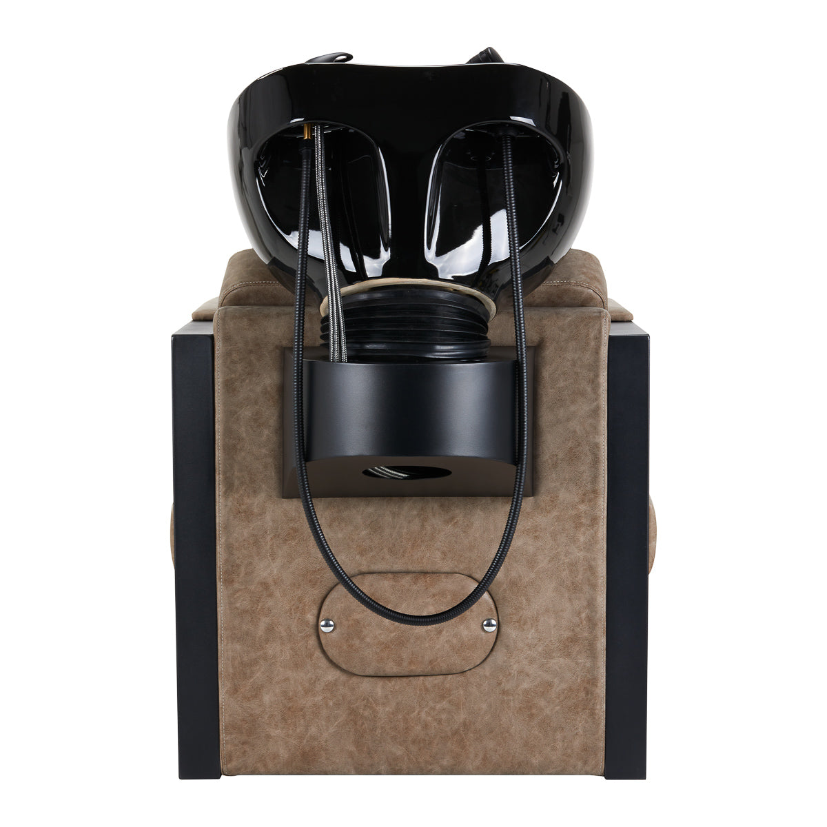 Friseur-Waschstuhl Modena Schwarz Antik