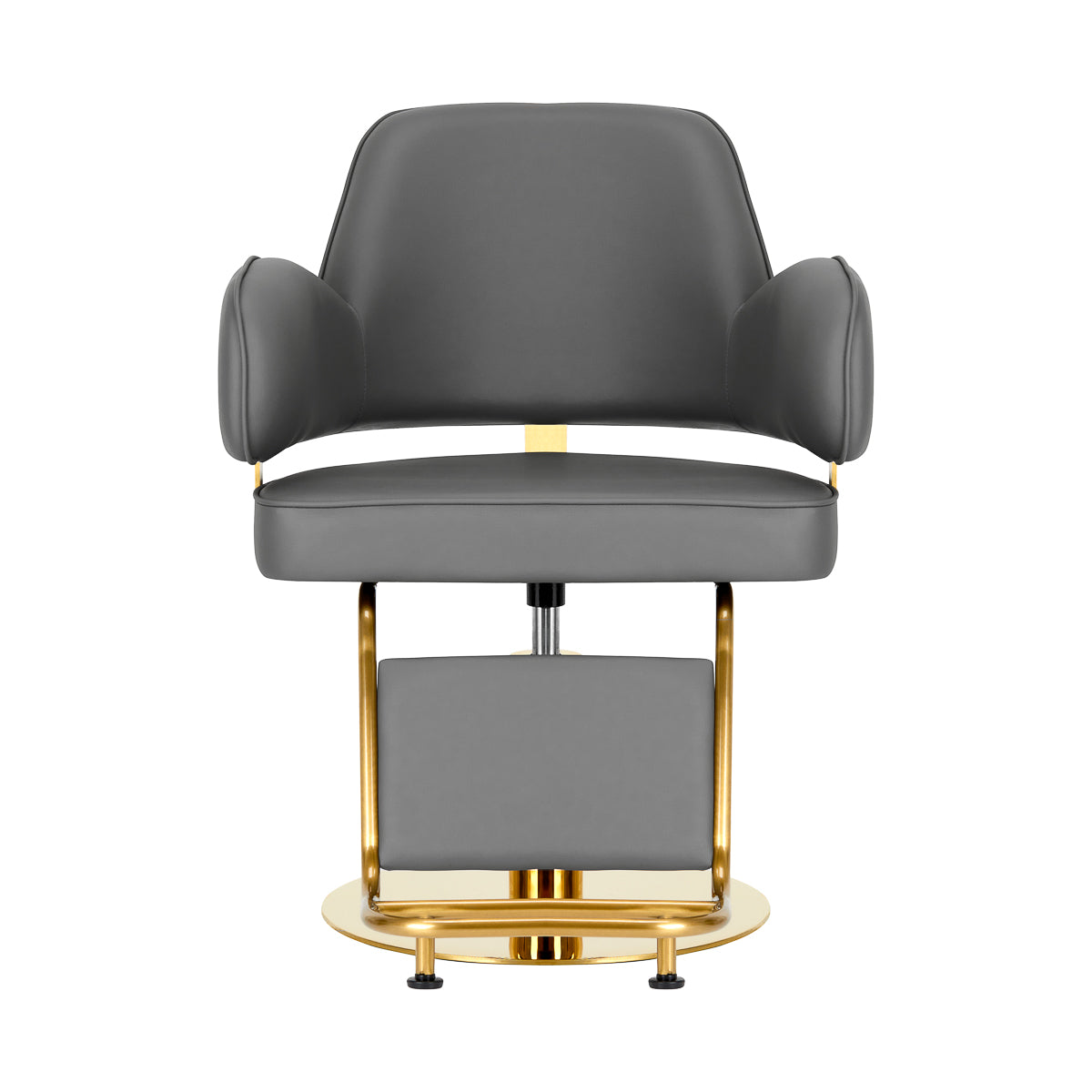 Friseurstuhl Gabbiano Linz NQ Gold Grau