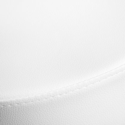 Kosmetikhocker AM-304G weiß