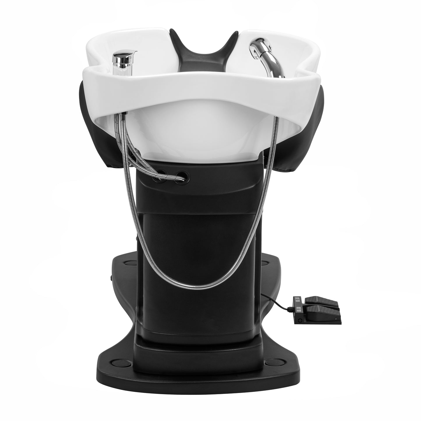 Gabbiano elektrischer Friseur-Waschstuhl TRYCHO schwarz