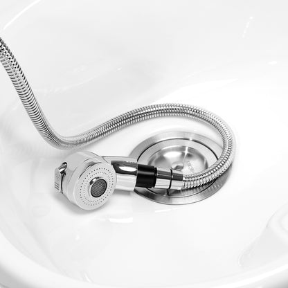 Gabbiano elektrische Friseur-Waschanlage TRYCHO braun