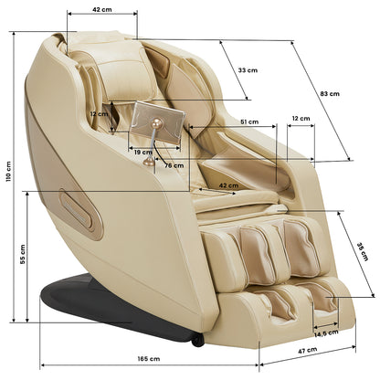 Sakura Massagesessel Comfort Plus 806 in Beige
