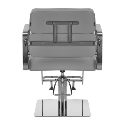 Gabbiano Porto Friseurstuhl grau