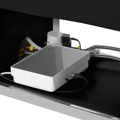 Gabbiano Friseurwaschbecke Liege Head Spa schwarz