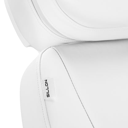 Elektrischer Kosmetiksessel SILLON Luxury 3 Motoren weiß Fußschalter