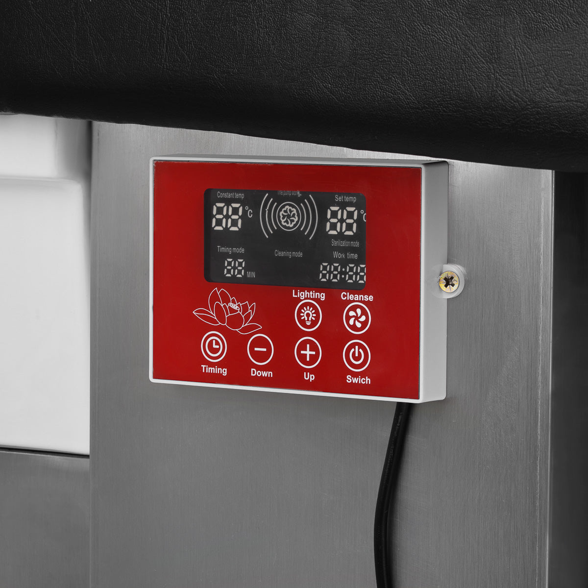 Gabbiano Friseurwaschbecke Liege Head Spa 017B schwarz