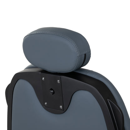 Barberstuhl Francesco Black Graphit