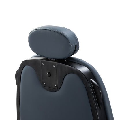 Francesco Barbierstuhl mit Gestell aus Graphit