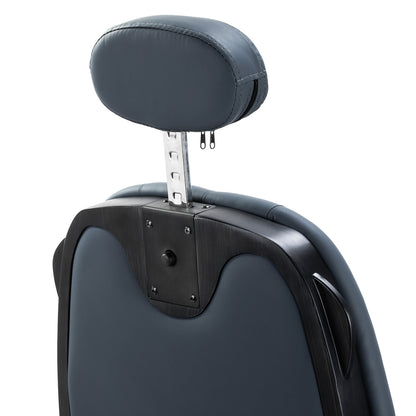 Francesco Barbierstuhl mit Gestell aus Graphit