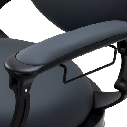 Barberstuhl Niccolo Graphit knopflos