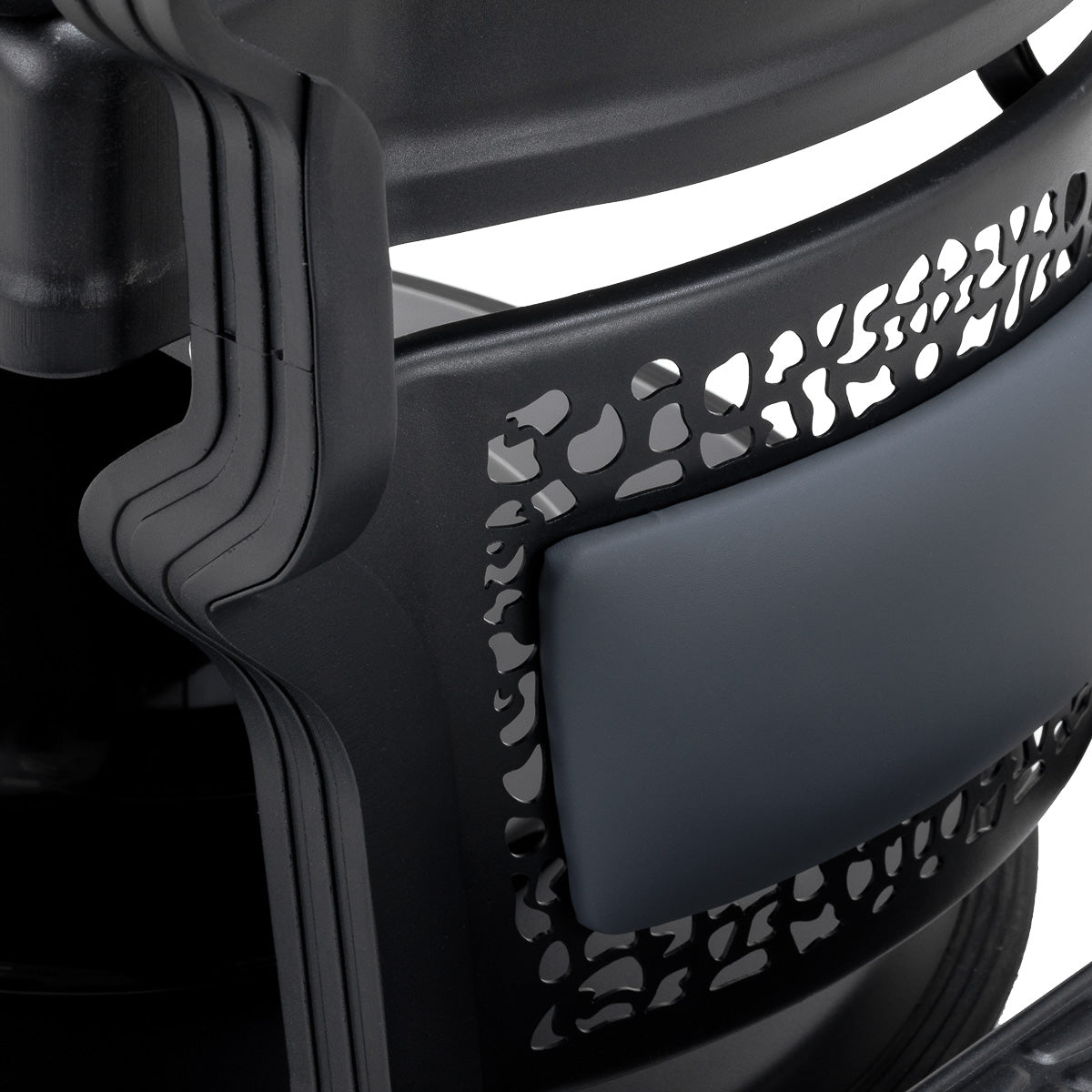 Barberstuhl Niccolo Graphit knopflos