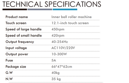 Super Power Endosphere Roller mit Aesthetic-Fett-Weg-Technologie