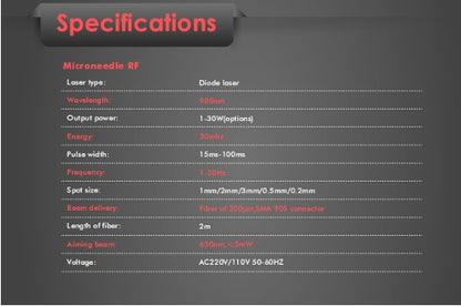 Aesthetic Spider Laser - 980nm Diodenlaser 15 Watt